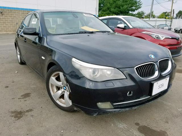 WBANU53598CT12355 - 2008 BMW 528 I BLACK photo 1