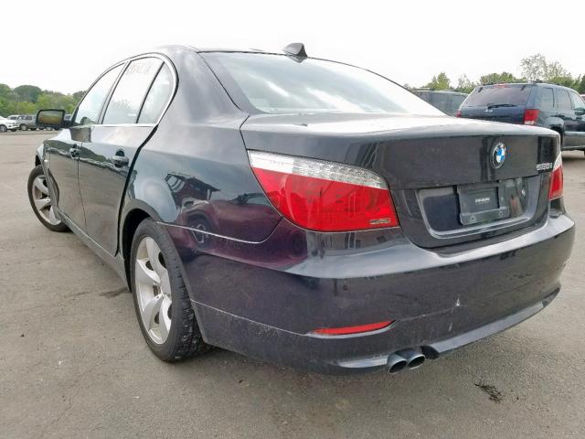 WBANU53598CT12355 - 2008 BMW 528 I BLACK photo 3