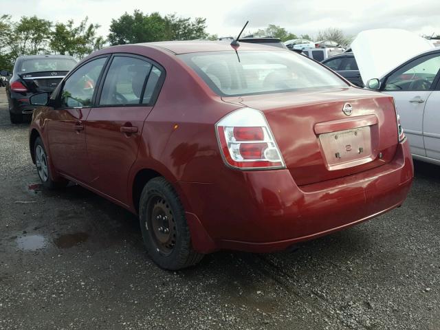 3N1AB61E17L646532 - 2007 NISSAN SENTRA 2.0 RED photo 3