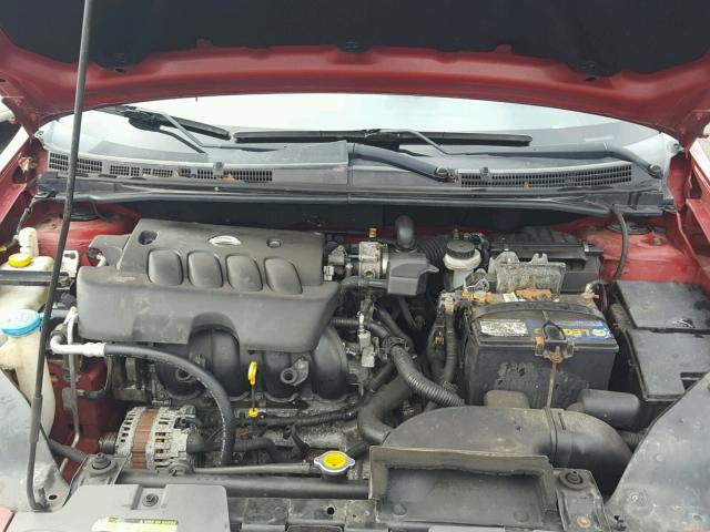 3N1AB61E17L646532 - 2007 NISSAN SENTRA 2.0 RED photo 7