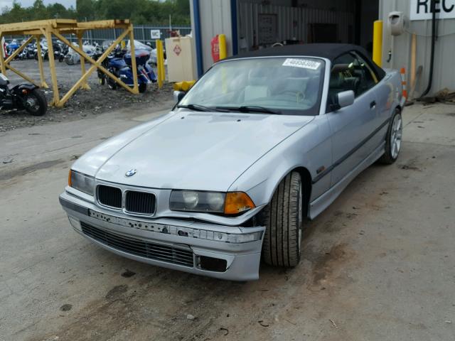 WBABK7328TET61053 - 1996 BMW 328 IC SILVER photo 2