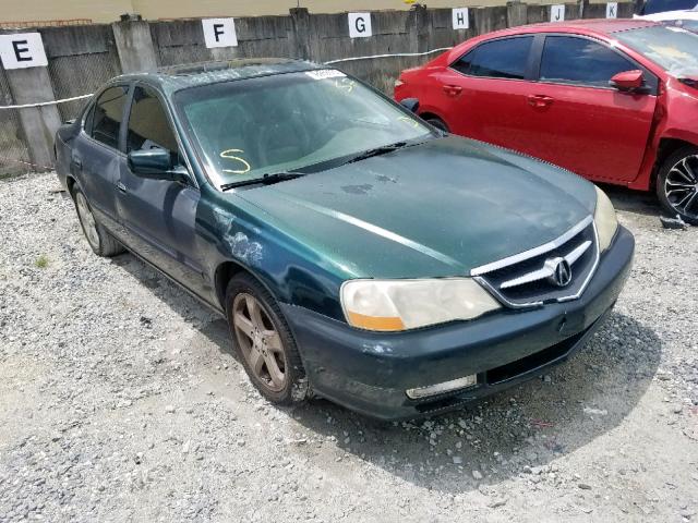 19UUA56832A027541 - 2002 ACURA 3.2TL TYPE GREEN photo 1