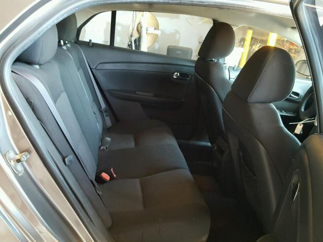 1G1ZC5EU4BF334094 - 2011 CHEVROLET MALIBU 1LT BROWN photo 6