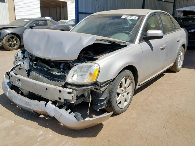 1MEHM40147G609180 - 2007 MERCURY MONTEGO LU SILVER photo 2