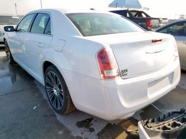 2C3CCABG1DH685250 - 2013 CHRYSLER 300 S WHITE photo 3