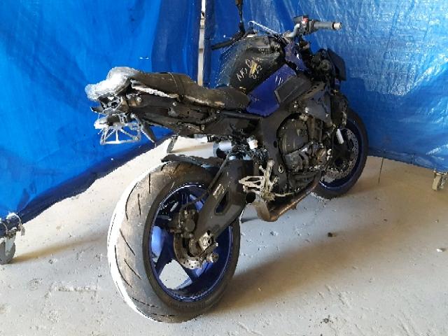 JYARN48E1JA001794 - 2018 YAMAHA FZ10 BLUE photo 4