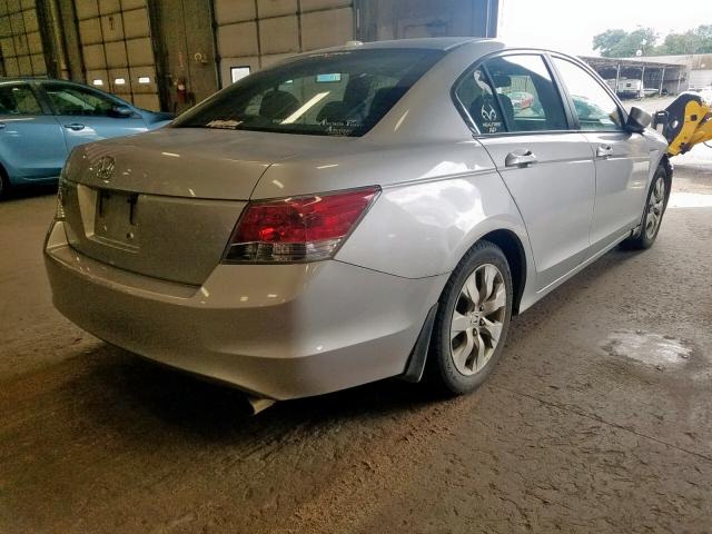 1HGCP26889A023018 - 2009 HONDA ACCORD EXL SILVER photo 4