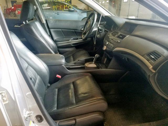 1HGCP26889A023018 - 2009 HONDA ACCORD EXL SILVER photo 5