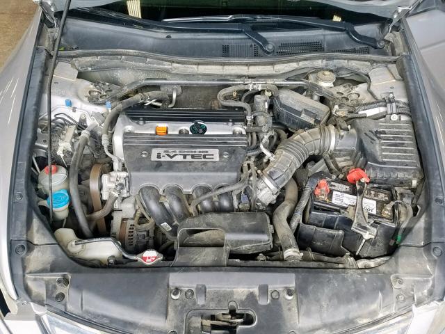 1HGCP26889A023018 - 2009 HONDA ACCORD EXL SILVER photo 7