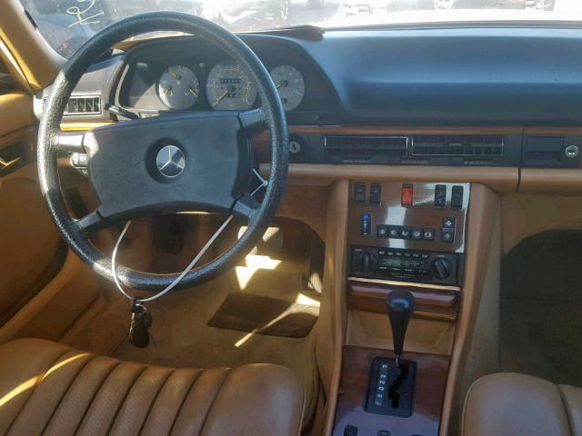 WDBCB20A8BB013323 - 1981 MERCEDES-BENZ 300 SD WHITE photo 9