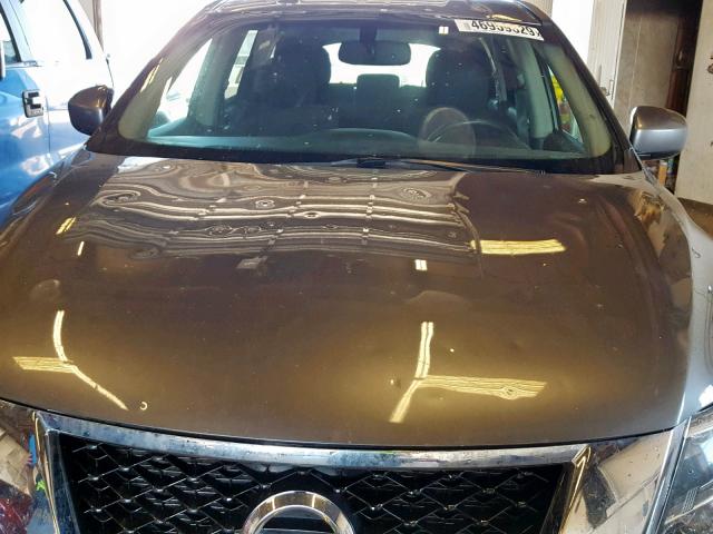 5N1AR2MM5FC712574 - 2015 NISSAN PATHFINDER GRAY photo 9