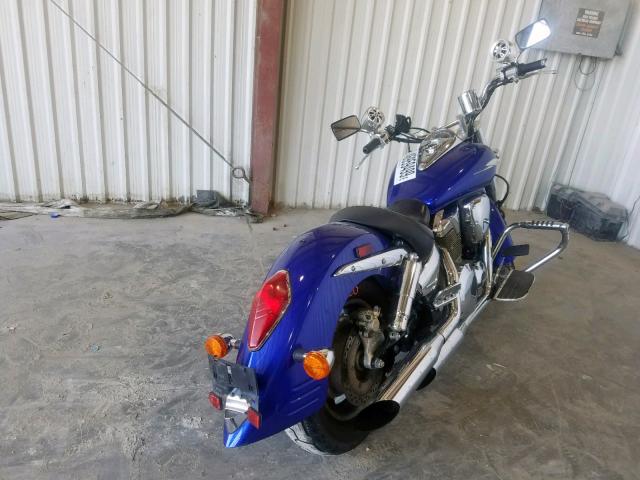 1HFSC52656A303492 - 2006 HONDA VTX1300 R BLUE photo 4