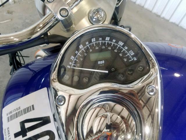 1HFSC52656A303492 - 2006 HONDA VTX1300 R BLUE photo 8