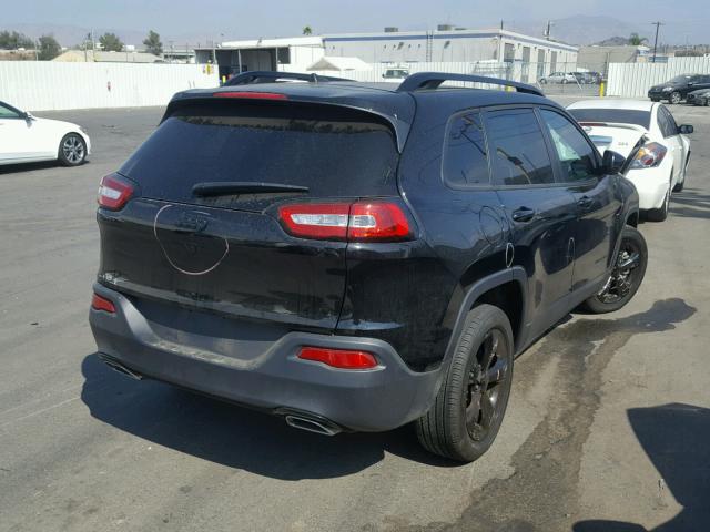 1C4PJLDSXHW623398 - 2017 JEEP CHEROKEE L BLACK photo 4