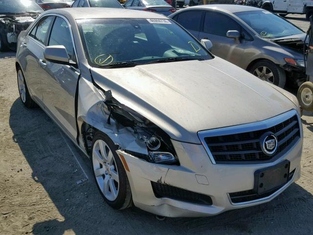 1G6AA5RAXD0171051 - 2013 CADILLAC ATS GOLD photo 1