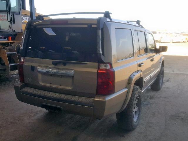 1J8HG58N16C198602 - 2006 JEEP COMMANDER 棕色 照片 4