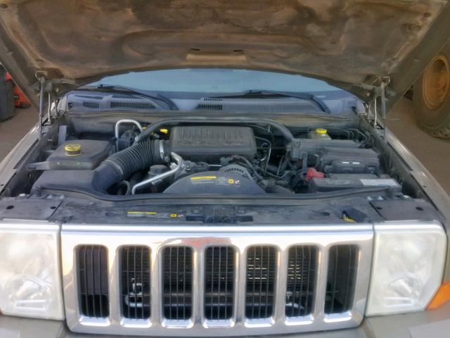 1J8HG58N16C198602 - 2006 JEEP COMMANDER 棕色 照片 7