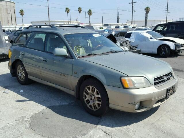 4S3BH806537659286 - 2003 SUBARU LEGACY OUT GREEN photo 1