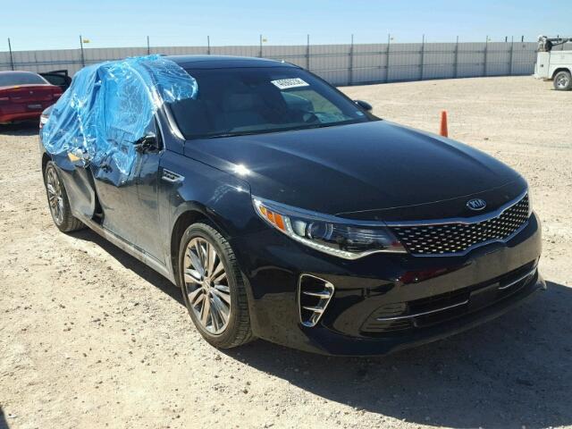 5XXGV4L23GG088510 - 2016 KIA OPTIMA SXL BLACK photo 1