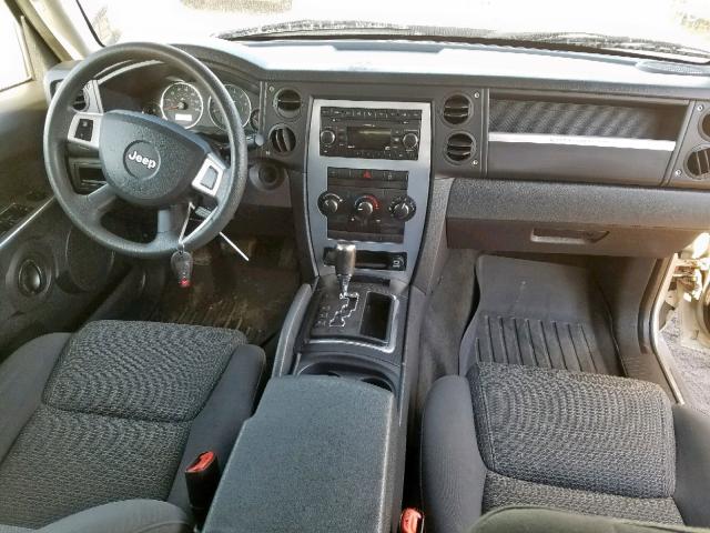 1J8HG48K48C200894 - 2008 JEEP COMMANDER 银色 照片 9