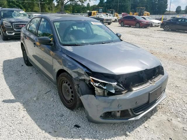 3VW2K7AJ9CM393837 - 2012 VOLKSWAGEN JETTA BASE SILVER photo 1