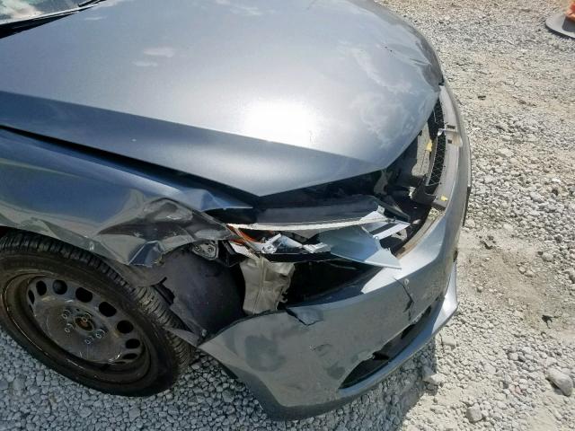 3VW2K7AJ9CM393837 - 2012 VOLKSWAGEN JETTA BASE SILVER photo 9