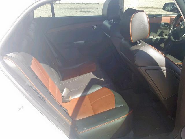 1G1ZK57B19F179819 - 2009 CHEVROLET MALIBU LTZ თეთრი ფოტო 6