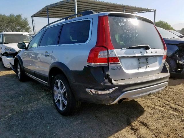 YV4902BZ7E1185855 - 2014 VOLVO XC70 T6 SILVER photo 3