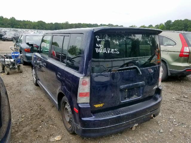 JTLKT324740151428 - 2004 TOYOTA SCION XB 蓝色 照片 3