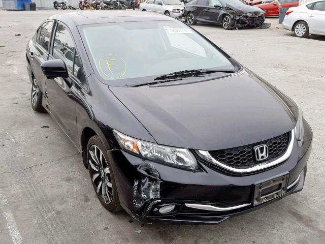 2HGFB2F99FH512481 - 2015 HONDA CIVIC EXL 黑色 照片 1