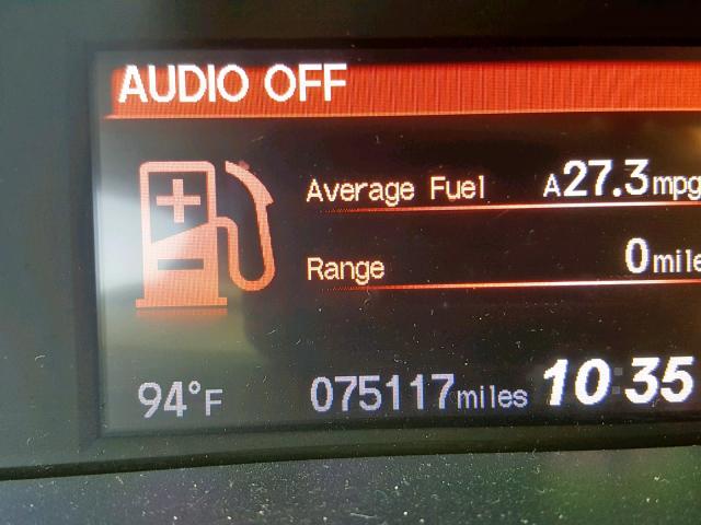 2HGFB2F99FH512481 - 2015 HONDA CIVIC EXL 黑色 照片 8