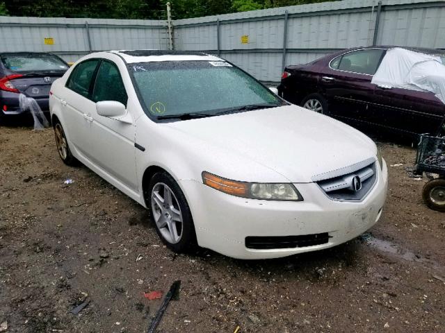 19UUA66266A022938 - 2006 ACURA 3.2TL WHITE photo 1