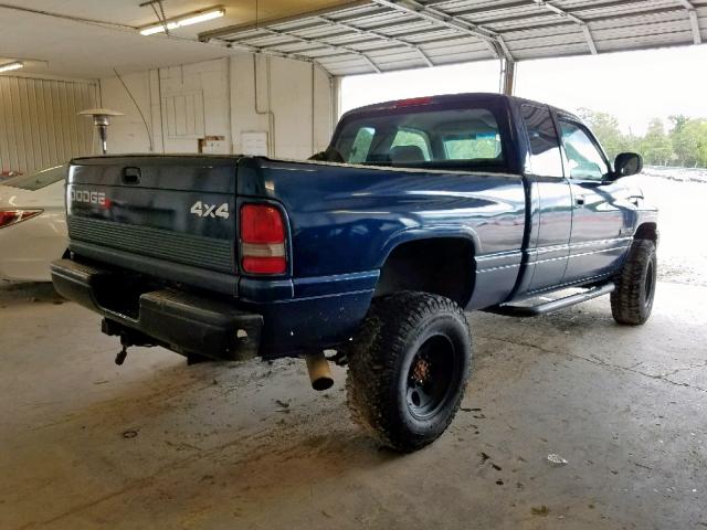 3B7KF23621G209269 - 2001 DODGE RAM 2500 BLUE photo 4