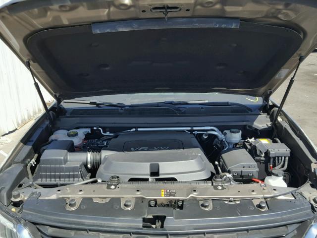 1GCGSCE34G1306796 - 2016 CHEVROLET COLORADO L GRAY photo 7