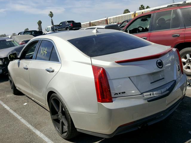 1G6AB5RA4D0133263 - 2013 CADILLAC ATS LUXURY TAN photo 3