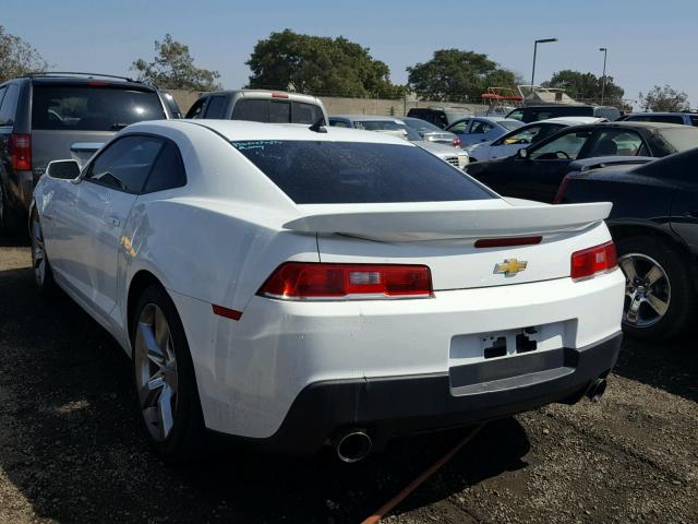 2G1FA1E35E9260920 - 2014 CHEVROLET CAMARO LS WHITE photo 3