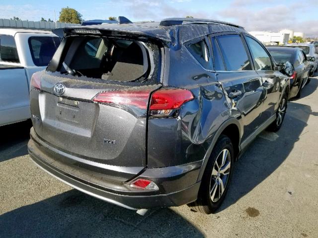 JTMWFREV0JD114107 - 2018 TOYOTA RAV4 ADVEN GRAY photo 4