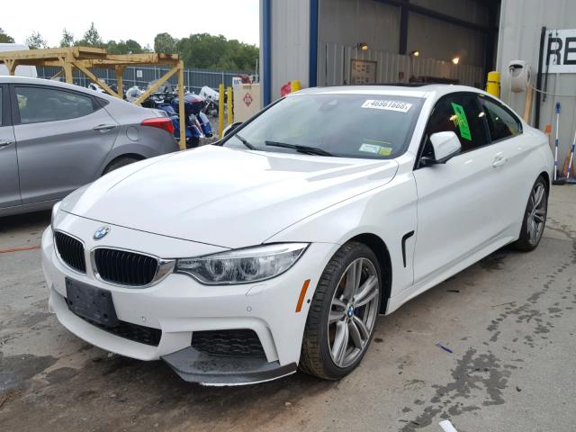 WBA3R5C50EK188308 - 2014 BMW 435 XI WHITE photo 2