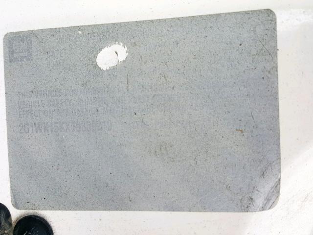 2G1WK15KX79359210 - 2007 CHEVROLET MONTE CARL 白色 照片 10