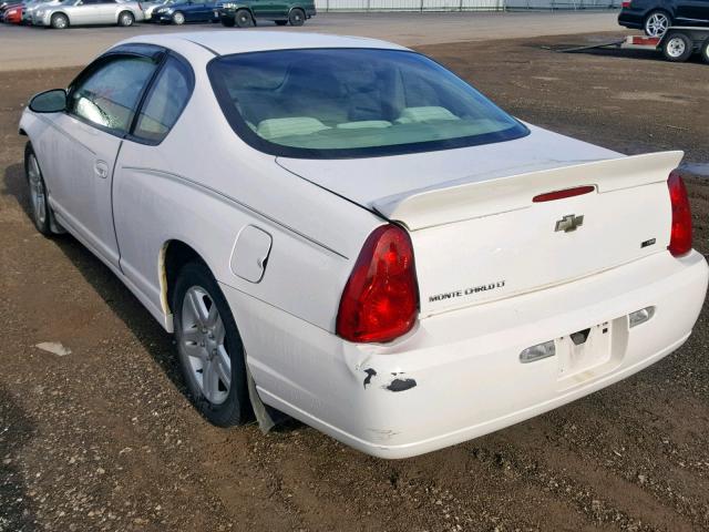 2G1WK15KX79359210 - 2007 CHEVROLET MONTE CARL 白色 照片 3
