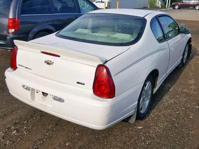 2G1WK15KX79359210 - 2007 CHEVROLET MONTE CARL 白色 照片 4