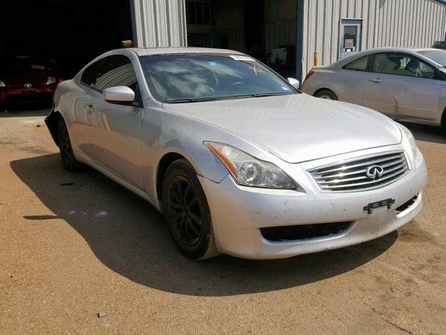 JNKCV64E58M126610 - 2008 INFINITI G37 BASE SILVER photo 1