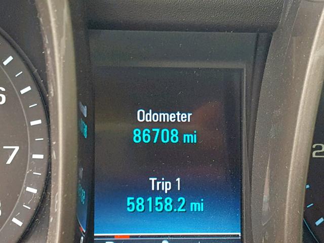 1G11D5RRXDF111285 - 2013 CHEVROLET MALIBU 1LT CHARCOAL photo 8