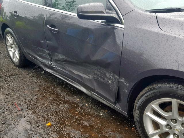 1G11D5RRXDF111285 - 2013 CHEVROLET MALIBU 1LT CHARCOAL photo 9