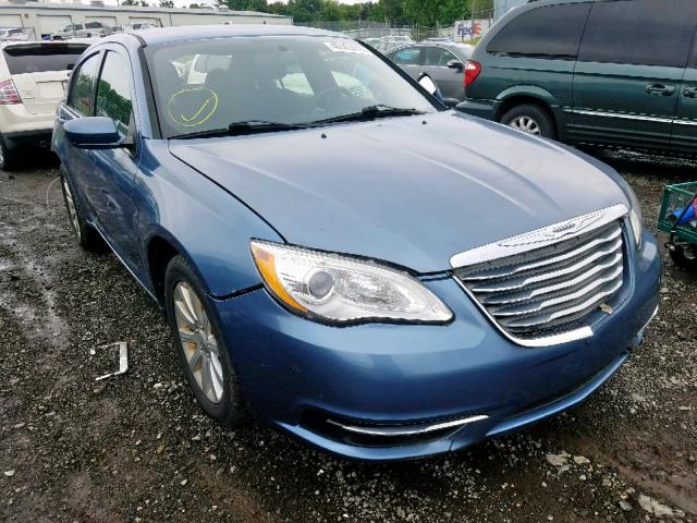 1C3BC1FB5BN569130 - 2011 CHRYSLER 200 TOURIN BLUE photo 1