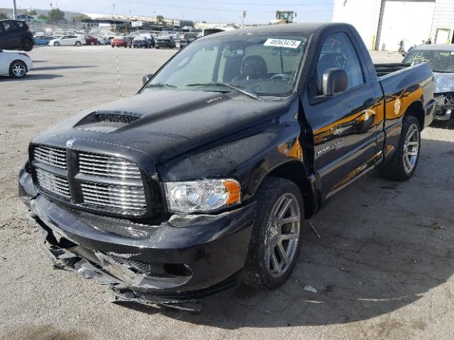 3D3HA16H94G237761 - 2004 DODGE RAM SRT10 BLACK photo 2