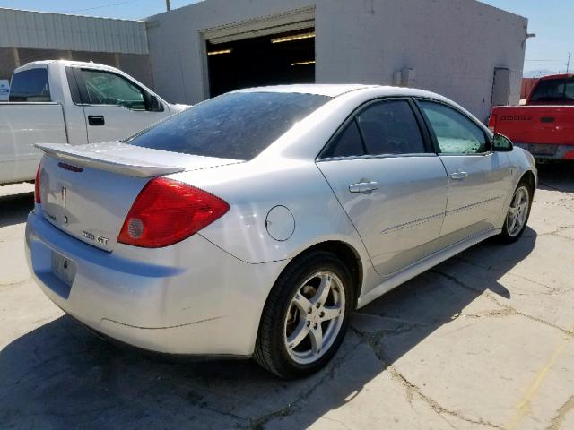 1G2ZK57K494241141 - 2009 PONTIAC G6 GT SILVER photo 4