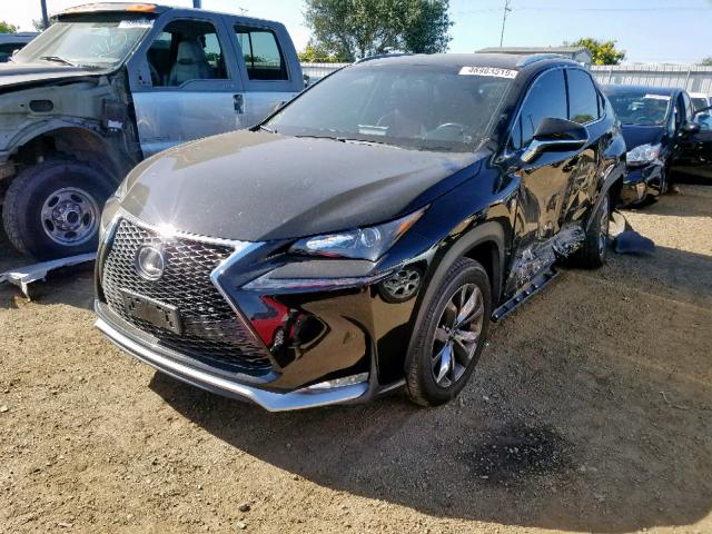 JTJYARBZ6F2002362 - 2015 LEXUS NX 200T CHARCOAL photo 2