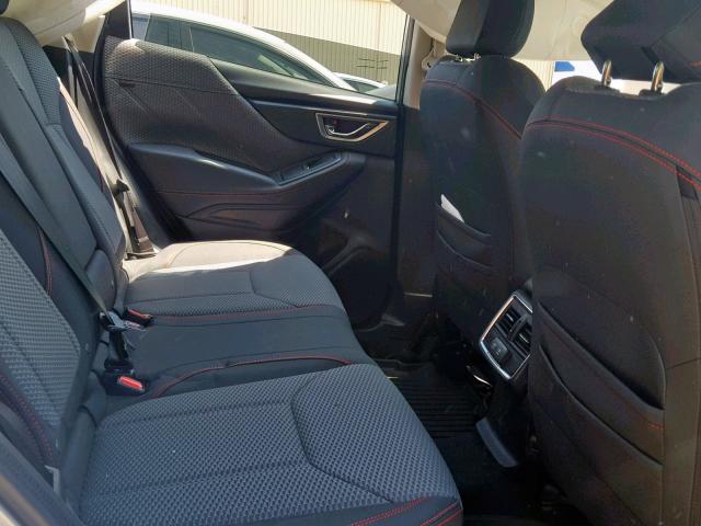 JF2SKAPC4KH437997 - 2019 SUBARU FORESTER S GRAY photo 6