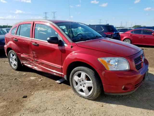 1B3HB48B28D578911 - 2008 DODGE CALIBER SX RED photo 1